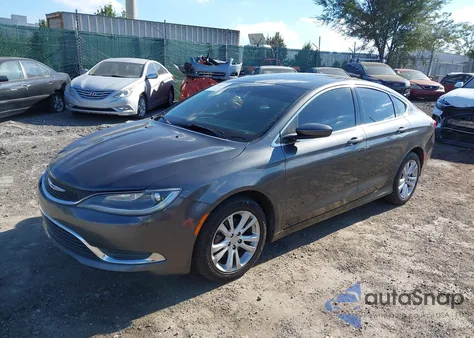 2015 Chrysler 200 Limited from USA, damaged, VIN 1C3CCCAB0FN684599